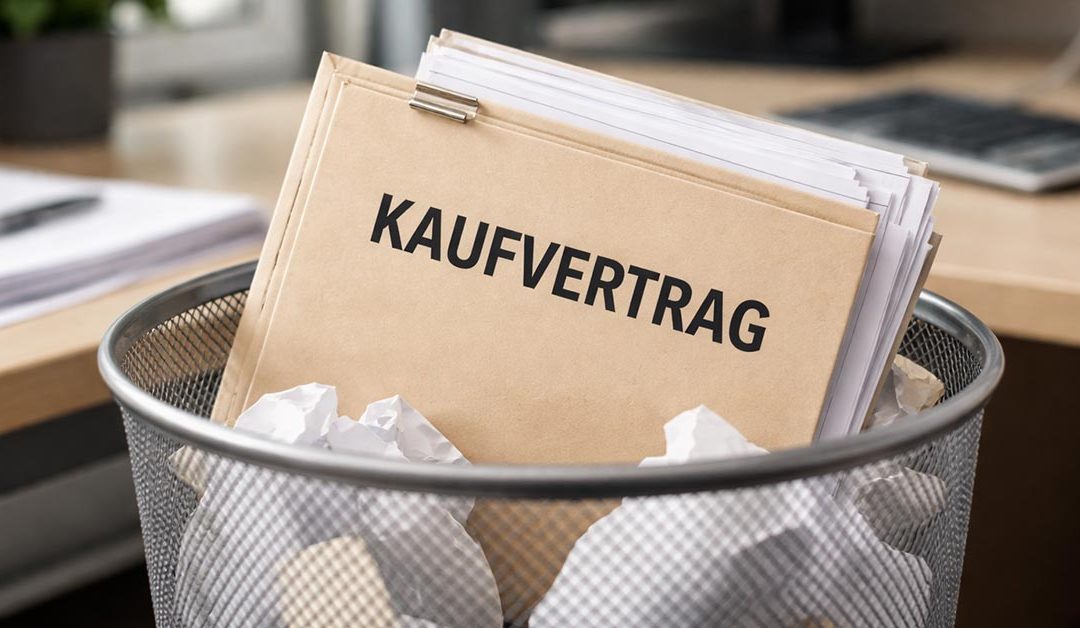 Wenn der Immobilienverkauf kurz vor dem Ziel scheitert – so reagieren Sie richtig
